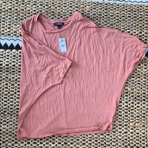 NWT dolman sleeve Express shirt w/ shoulder slits